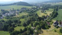 Blick auf den trilex von oben